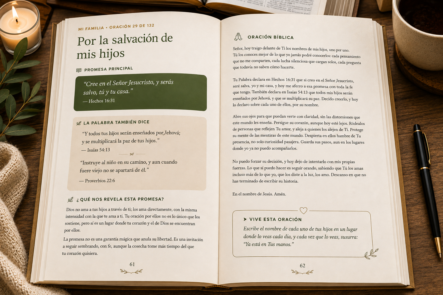 Oración por la salvación de mis hijos, fundamentada en la Palabra de Dios