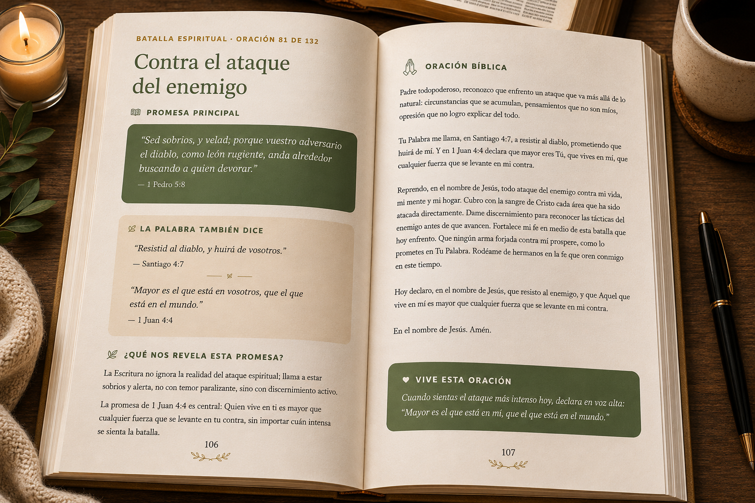 Oración contra el ataque del enemigo